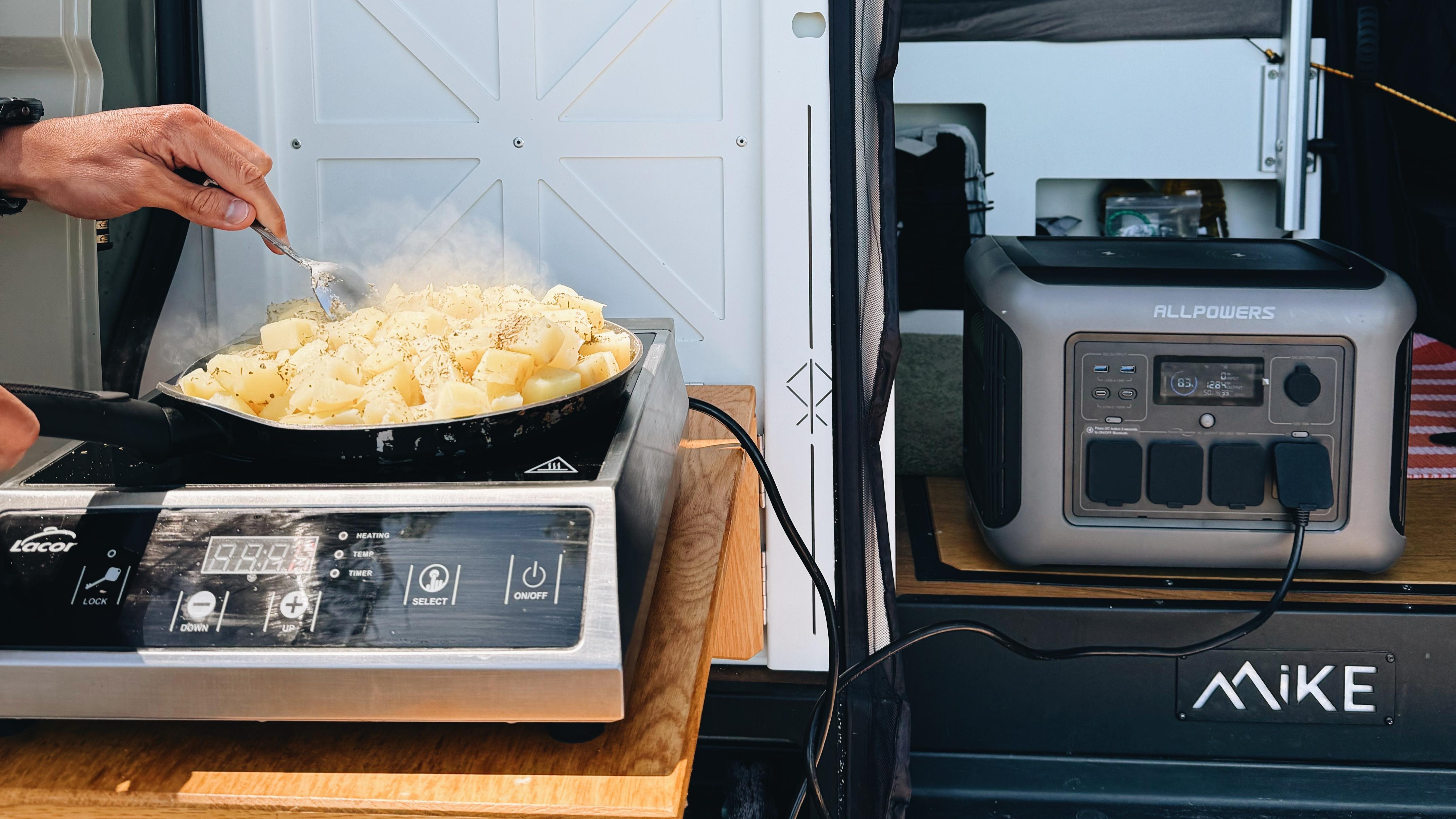 Une centrale électrique portable peut-elle alimenter une plaque de cuisson chauffante électrique