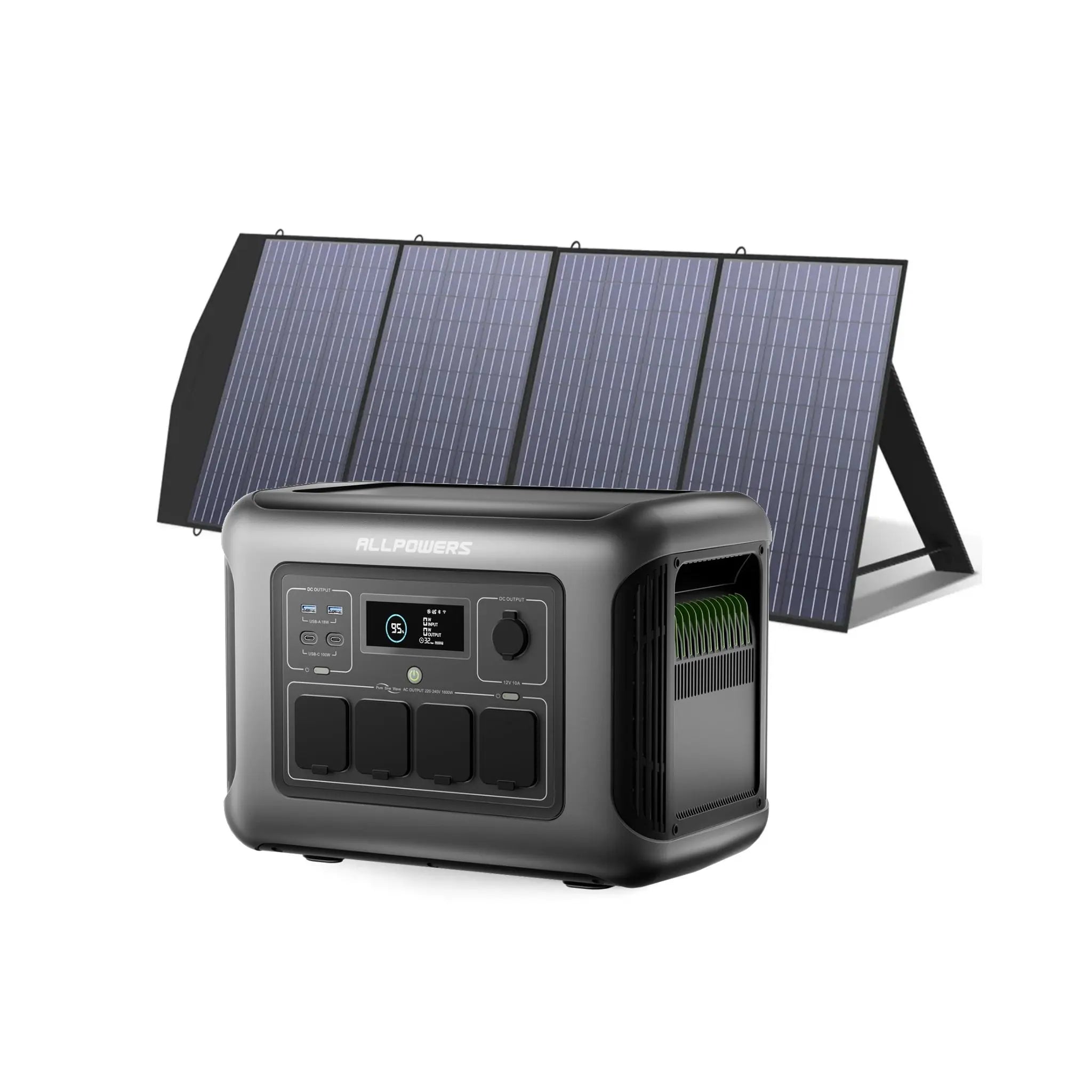 ALLPOWERS 1600W Générateur Solaire R1500 LITE avec PV200W ALLPOWERS