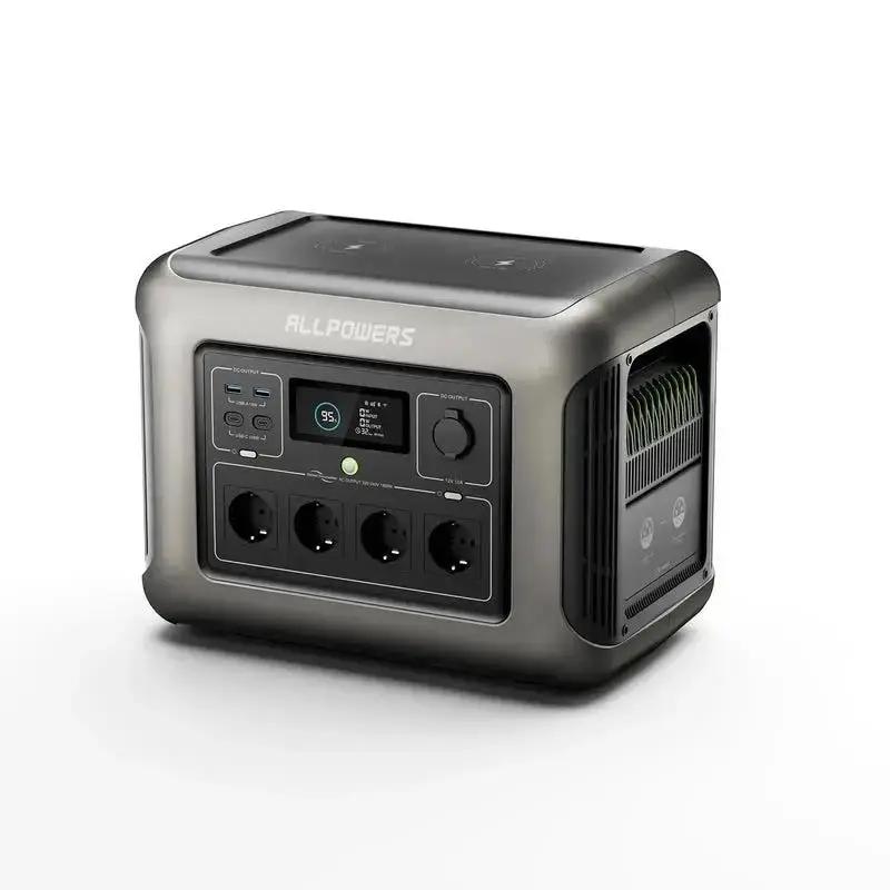 ALLPOWERS 1800W Générateur Solaire R1500 avec SE200 PV200W ALLPOWERS