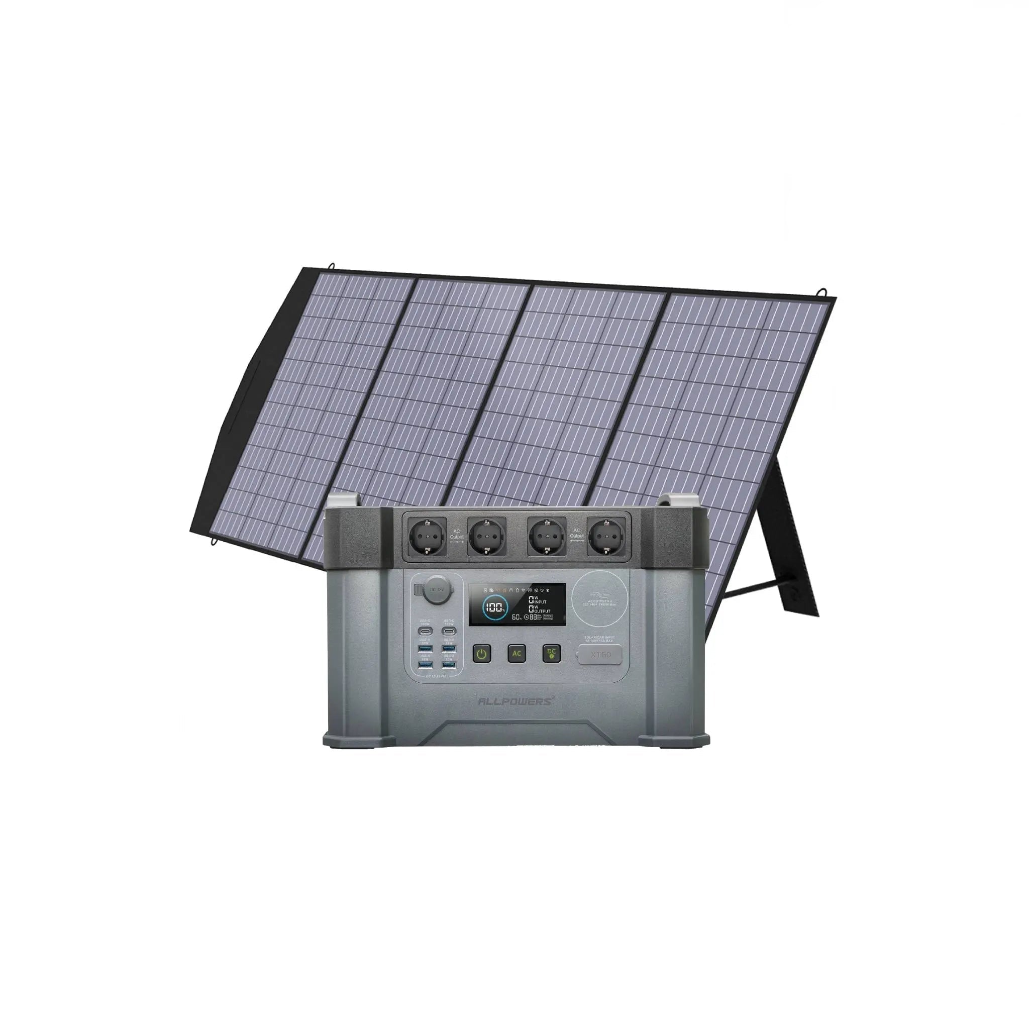 ALLPOWERS 2400W Générateur Solaire S2000 Pro avec PV 200W ALLPOWERS