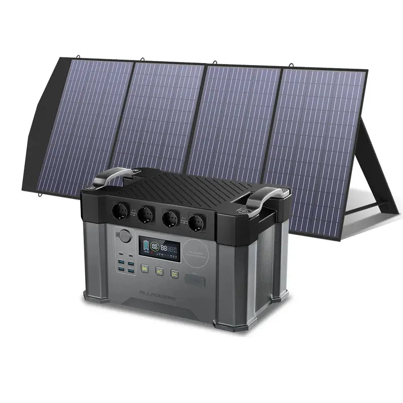 ALLPOWERS 2400W Générateur Solaire S2000 Pro avec PV 200W ALLPOWERS