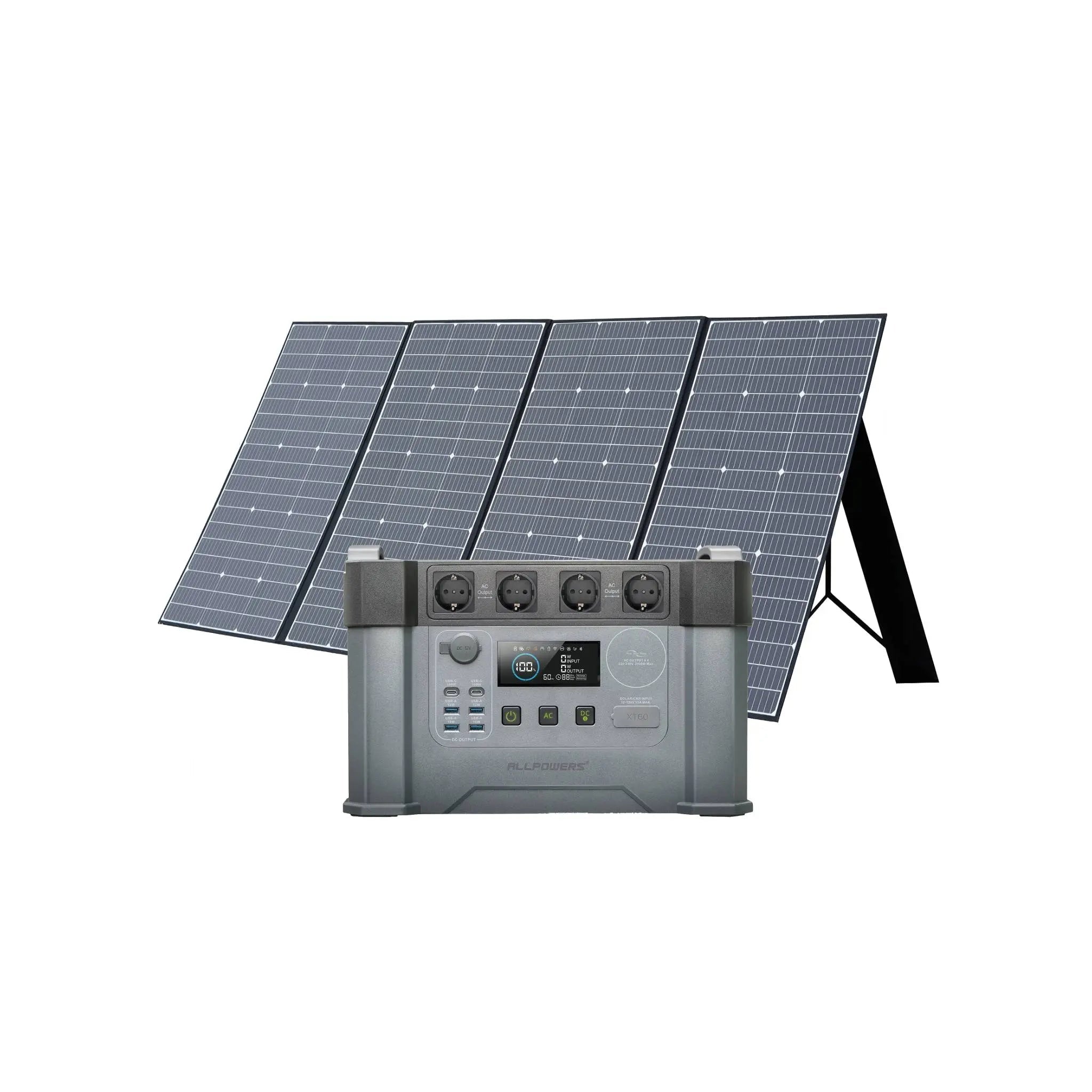 ALLPOWERS 2400W Générateur Solaire S2000 Pro avec PV 400W ALLPOWERS