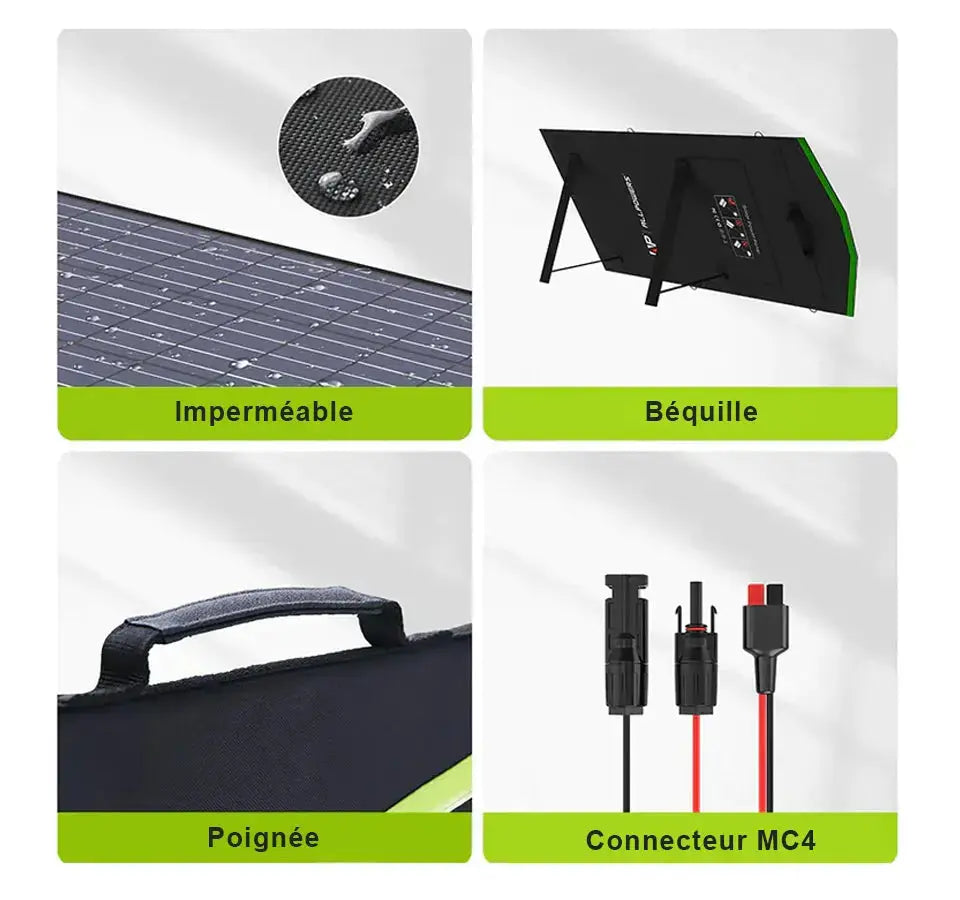 ALLPOWERS SP027 Panneau Solaire Portable 100W ALLPOWERS