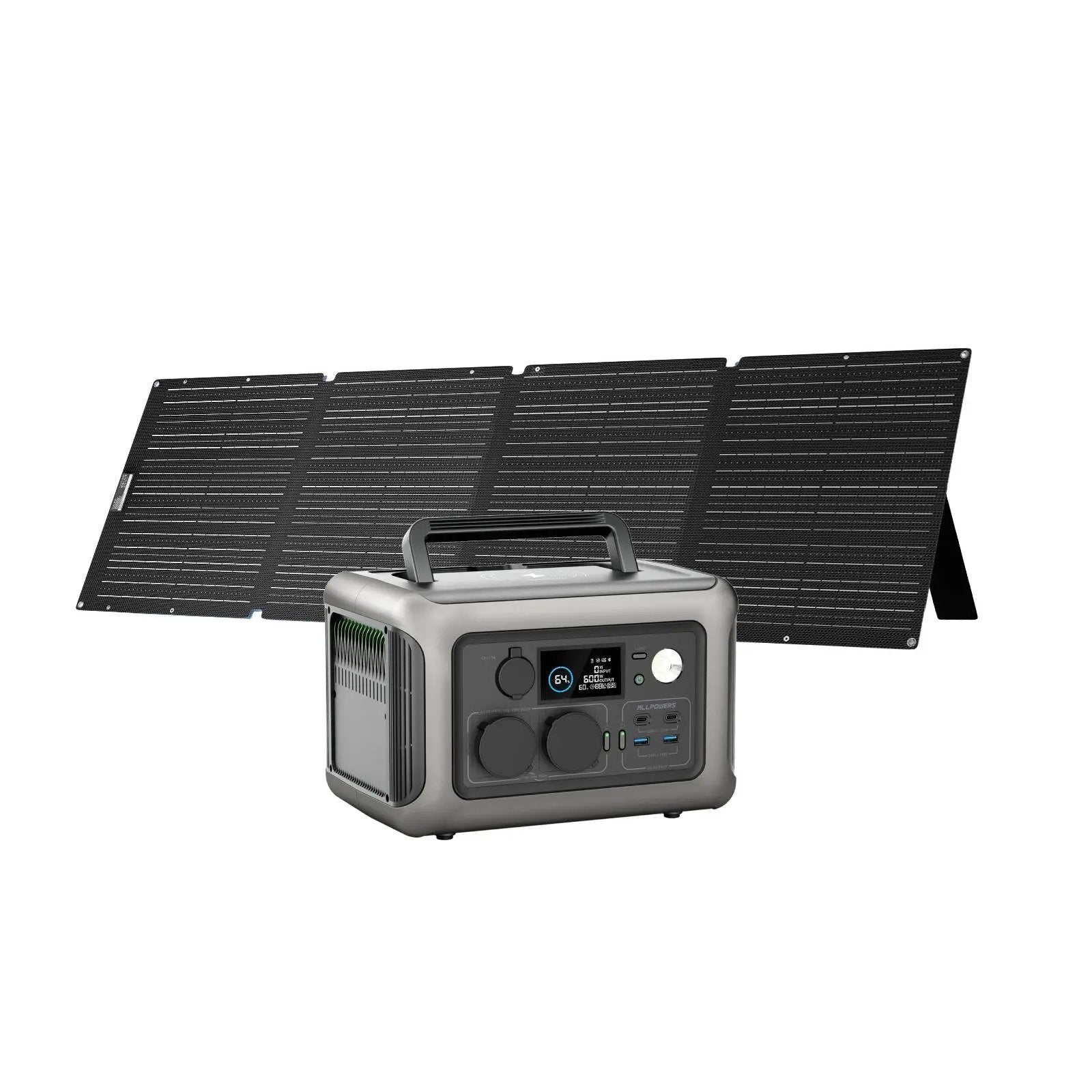 ALLPOWERS 600W Générateur Solaire R600 avec SOLAX SE200 PV200W ALLPOWERS