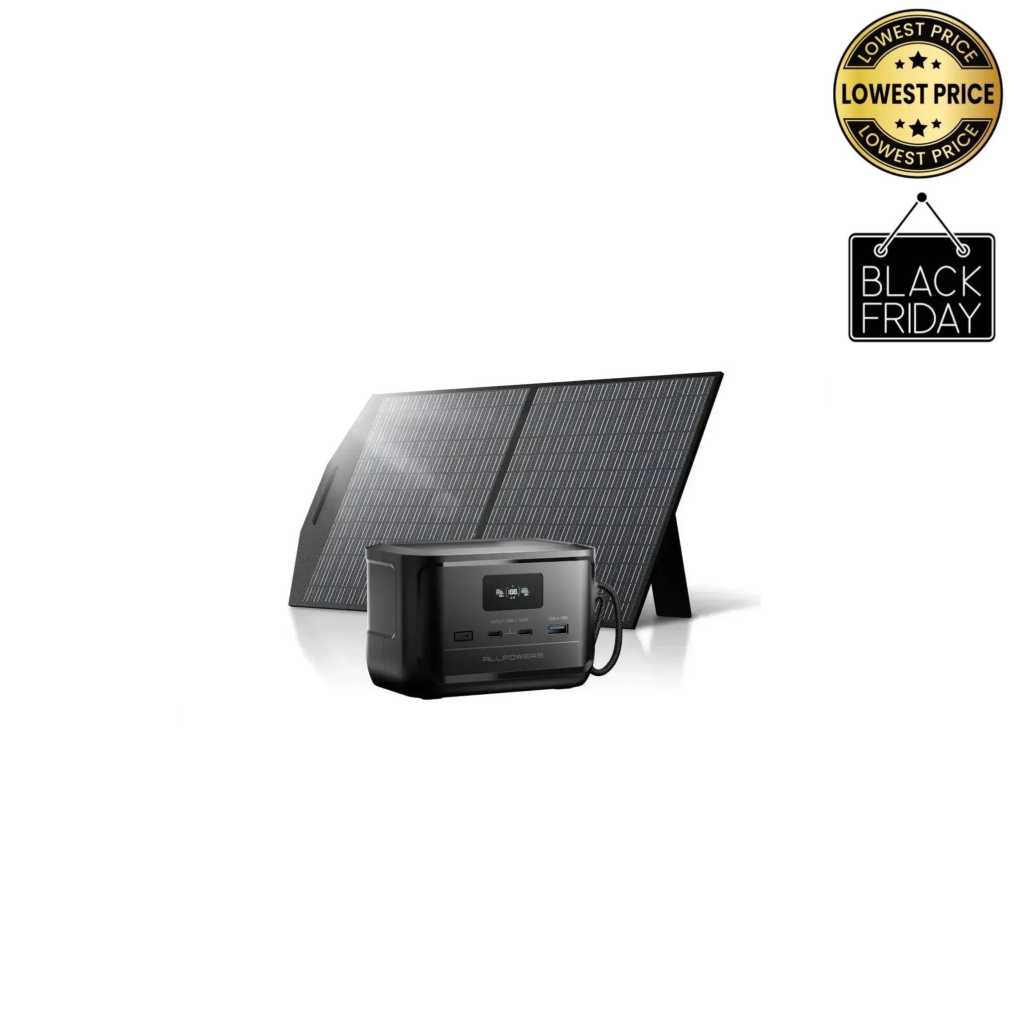 ALLPOWERS DC Générateur Solaire SOLAX P100 avec PV100W ALLPOWERS FR