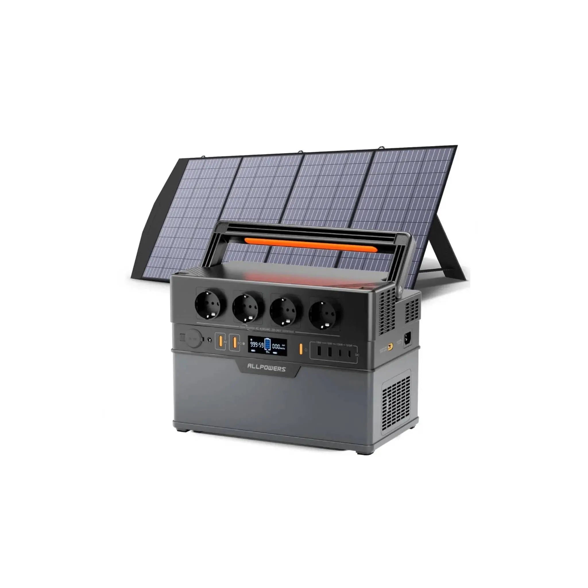 ALLPOWERS Générateur Solaire 1500W (S1500 PLUS + SP033 Panneau Solaire 200W) ALLPOWERS