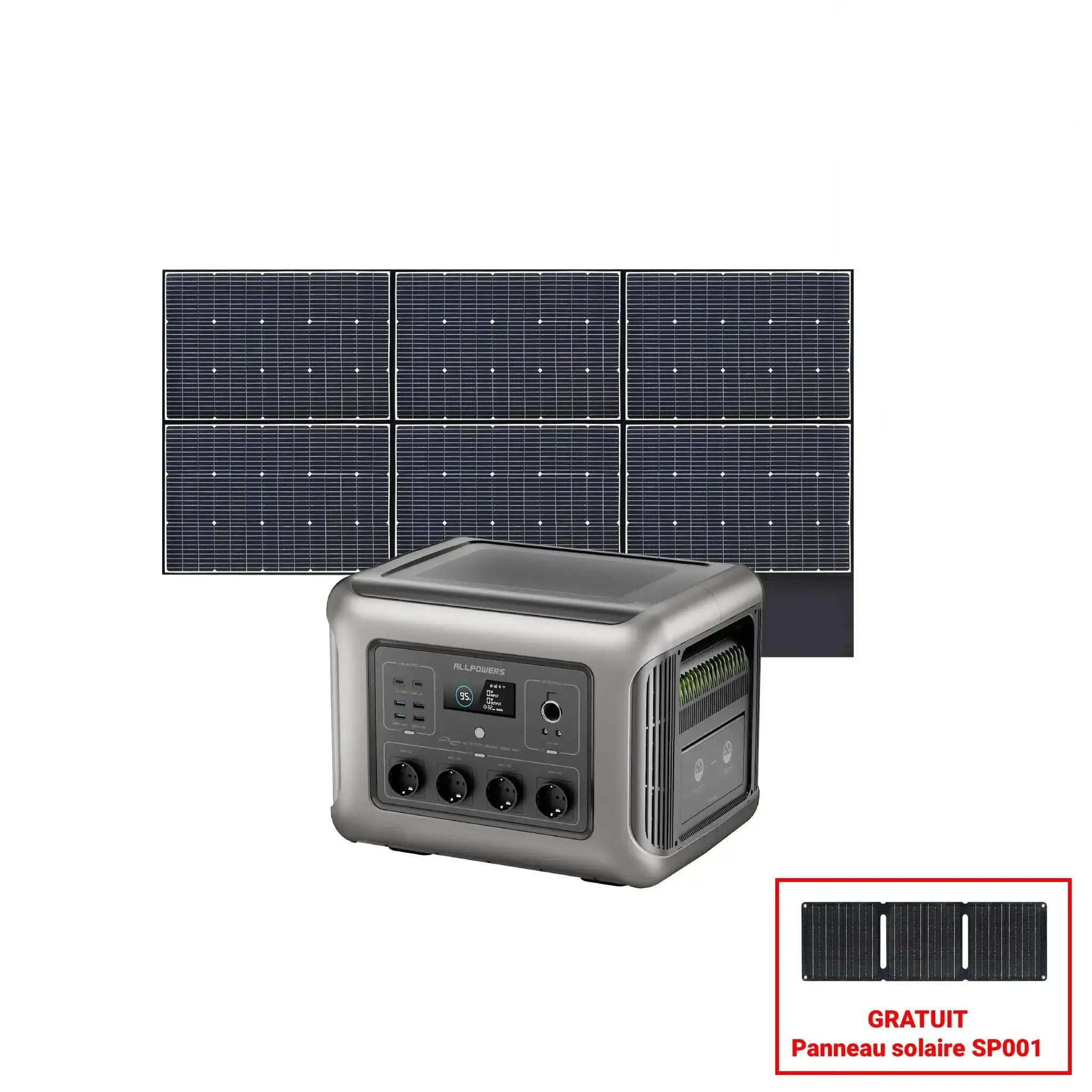 ALLPOWERS R2500 V2 Station électrique portable 2500W 1920Wh