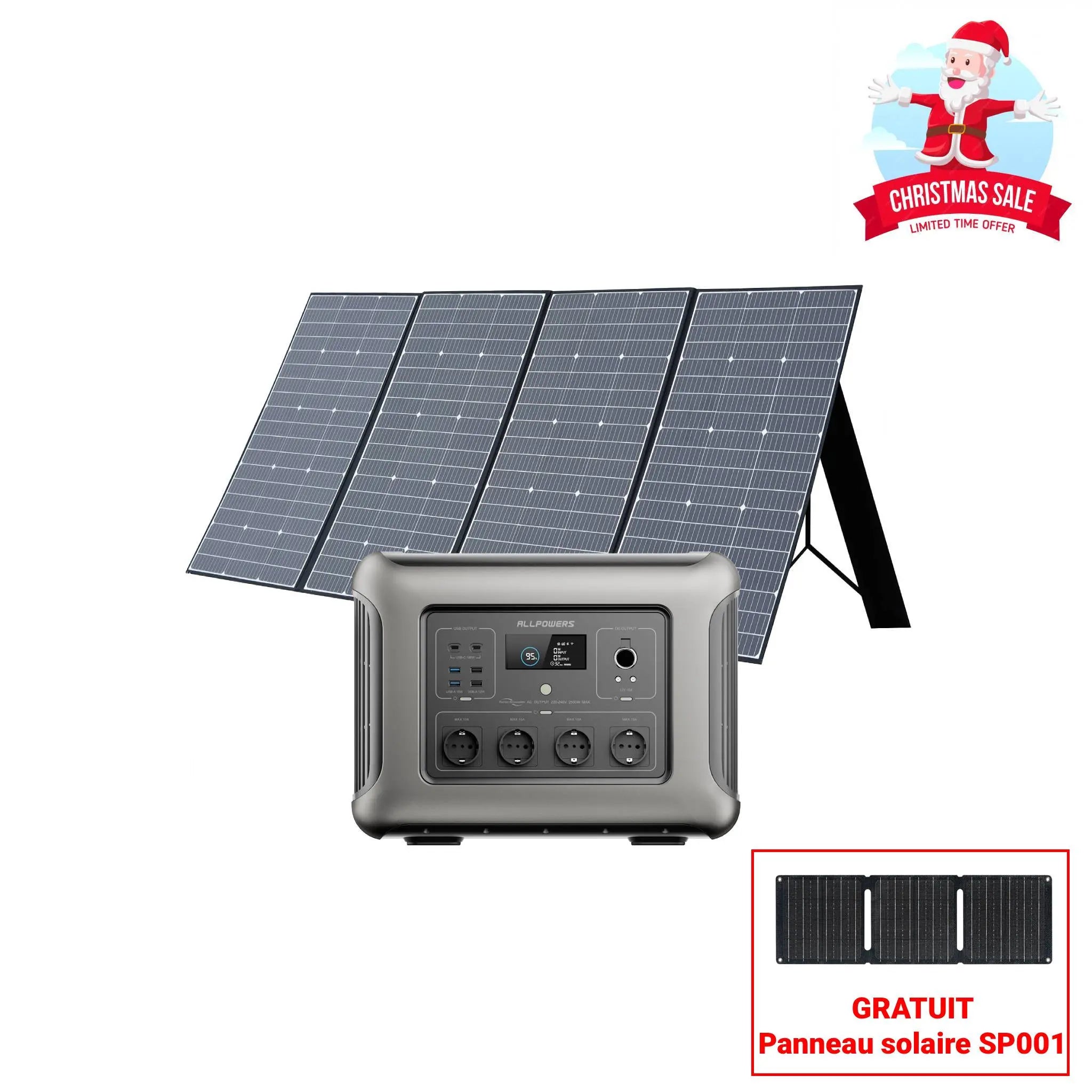 ALLPOWERS R2500 Station électrique portable 2500W 2016Wh ALLPOWERS