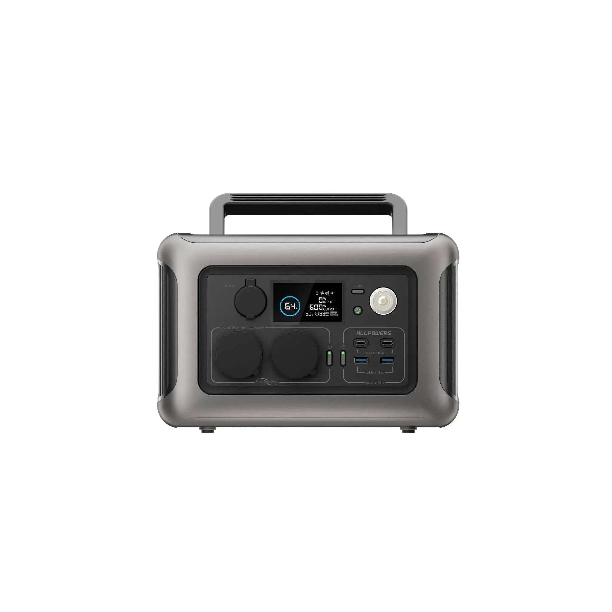 ALLPOWERS R600 Station électrique portable 600W 299Wh Batterie LiFeP04