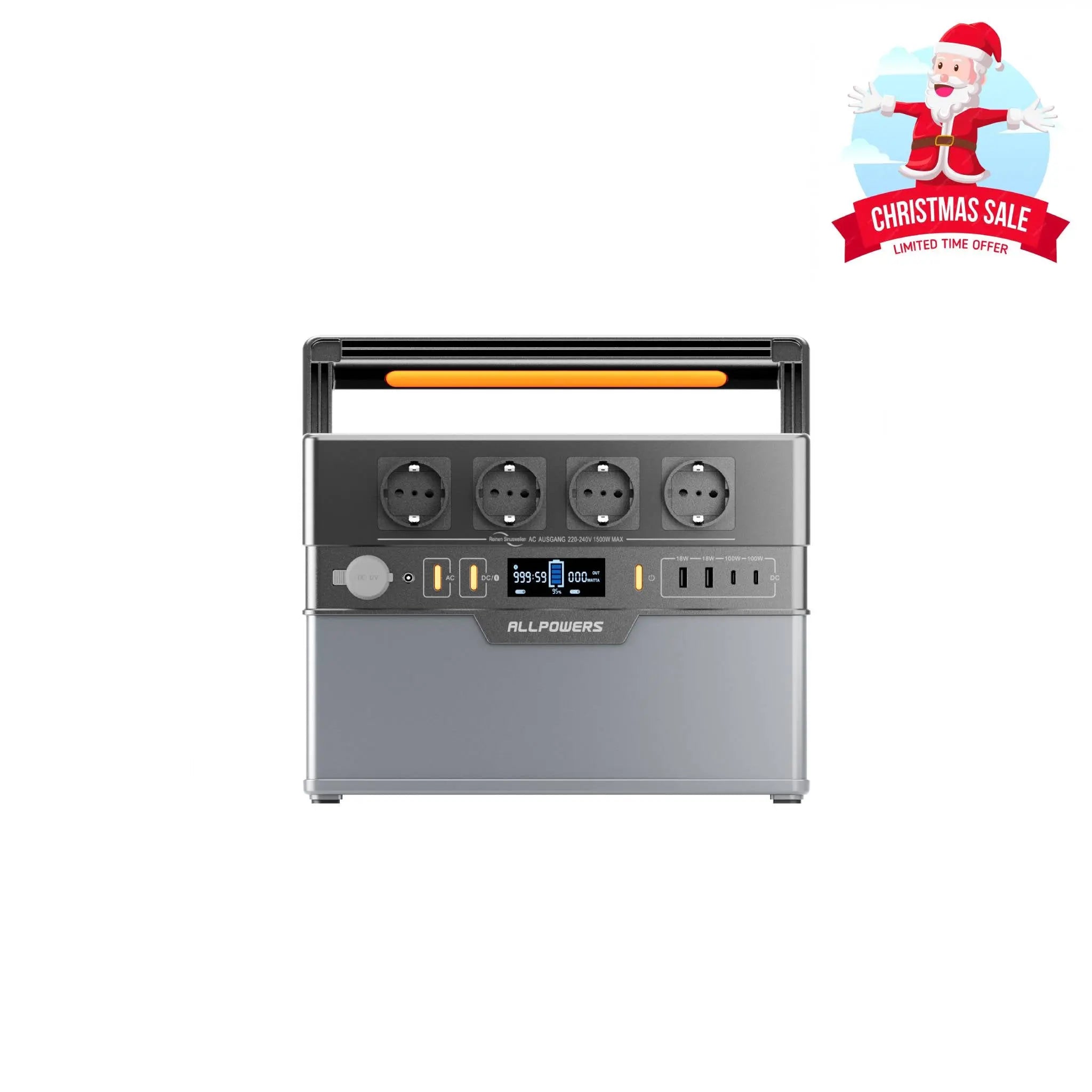 ALLPOWERS S1500 PLUS Station électrique portable 1500W 1092Wh ALLPOWERS