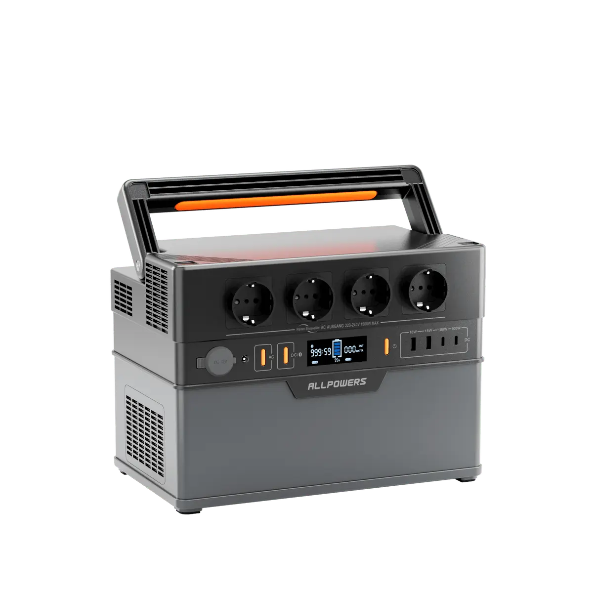 ALLPOWERS S1500 PLUS Station électrique portable 1500W 1092Wh ALLPOWERS