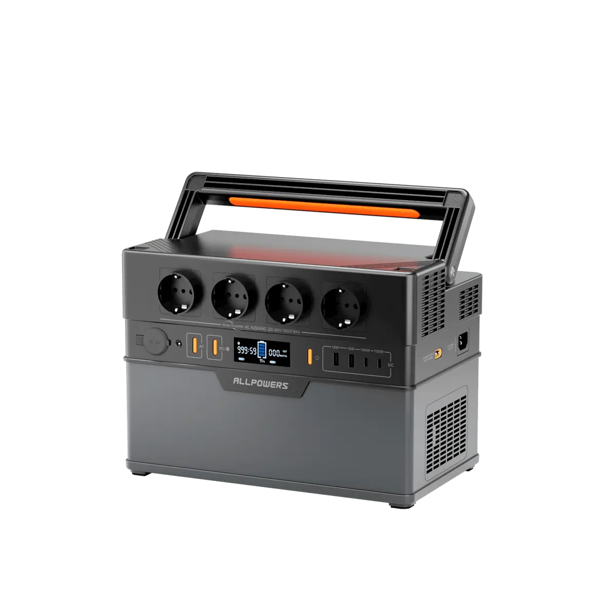 ALLPOWERS S1500 PLUS Station électrique portable 1500W 1092Wh ALLPOWERS