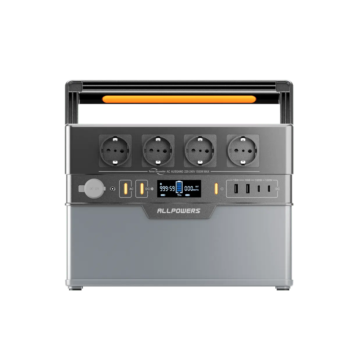 ALLPOWERS S1500 PLUS Station électrique portable 1500W 1092Wh ALLPOWERS