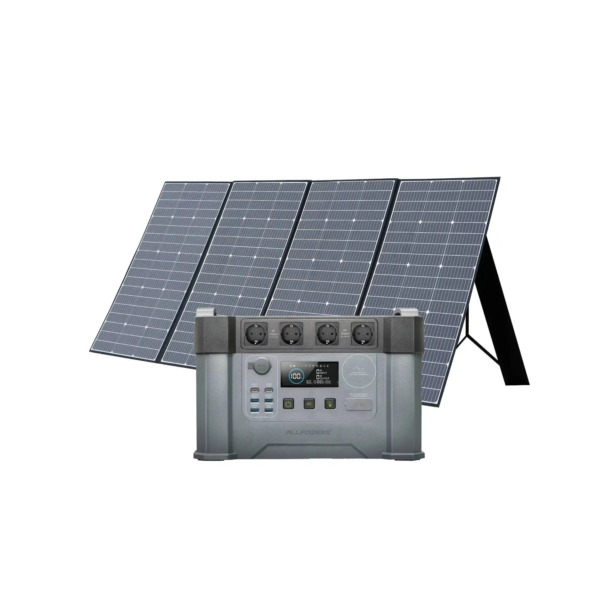 ALLPOWERS 2400W Générateur Solaire S2000 Pro avec PV 400W ALLPOWERS