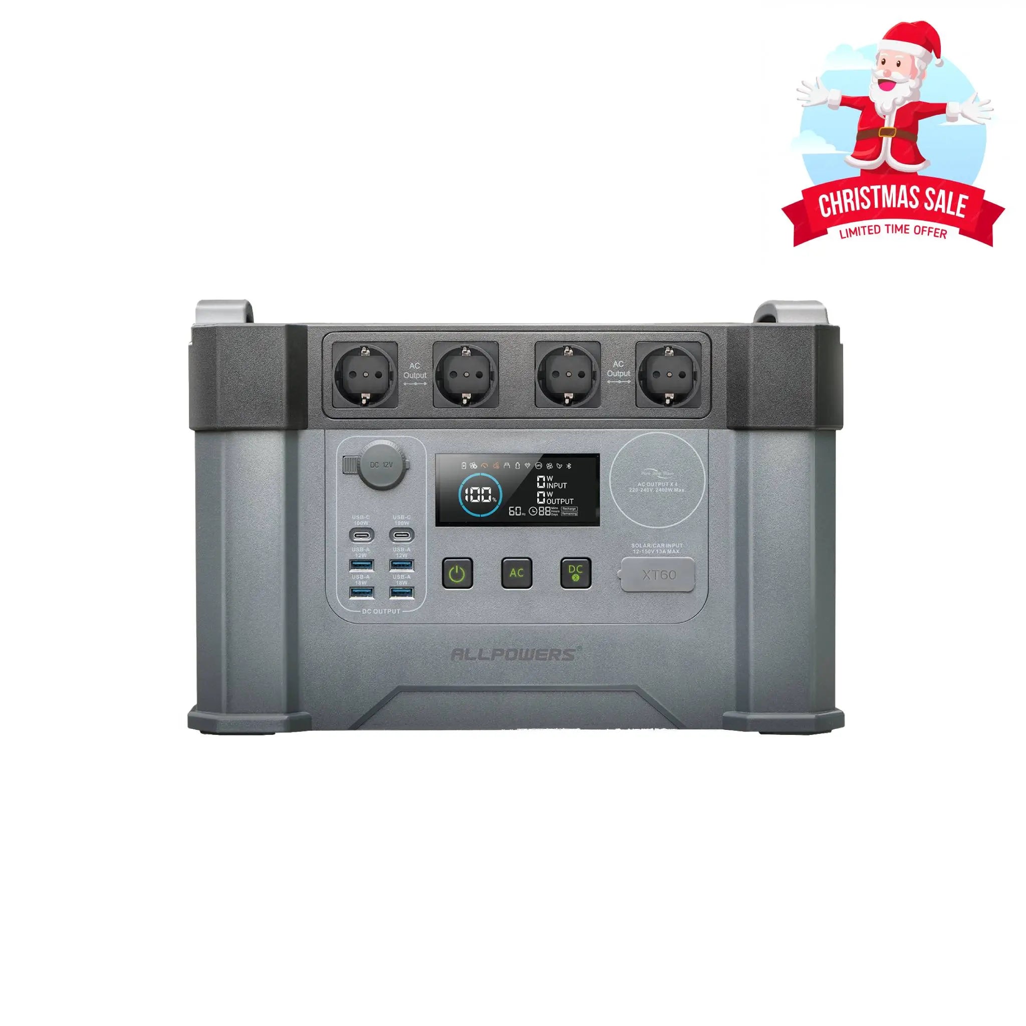 ALLPOWERS S2000 Pro Station électrique portable 2400W 1451Wh ALLPOWERS