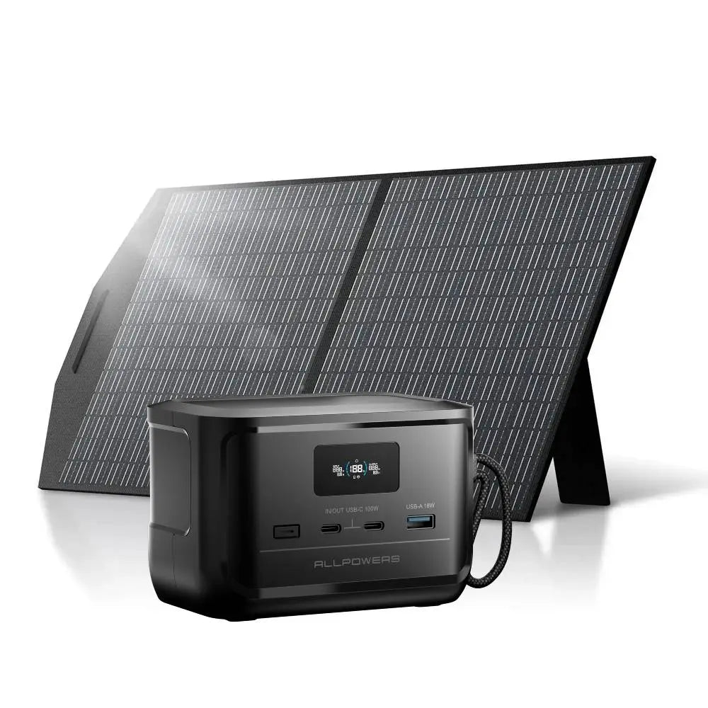 ALLPOWERS SOLAX P100 DC Station électrique portable | 128W 99Wh ALLPOWERS FR