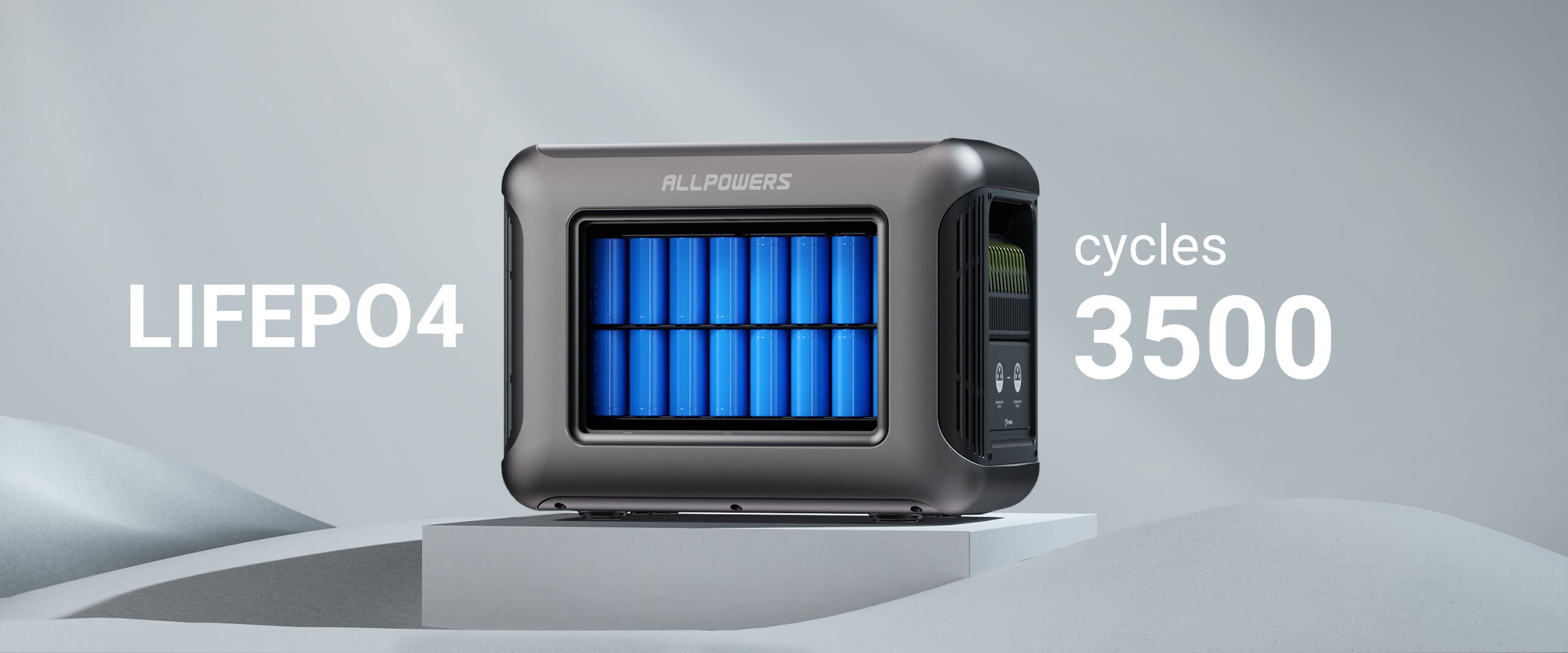 Équipé d'une batterie LiFeP04