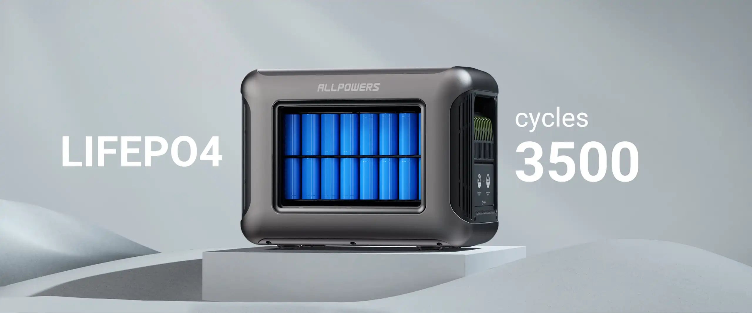 Équipé d'une batterie LiFeP04
