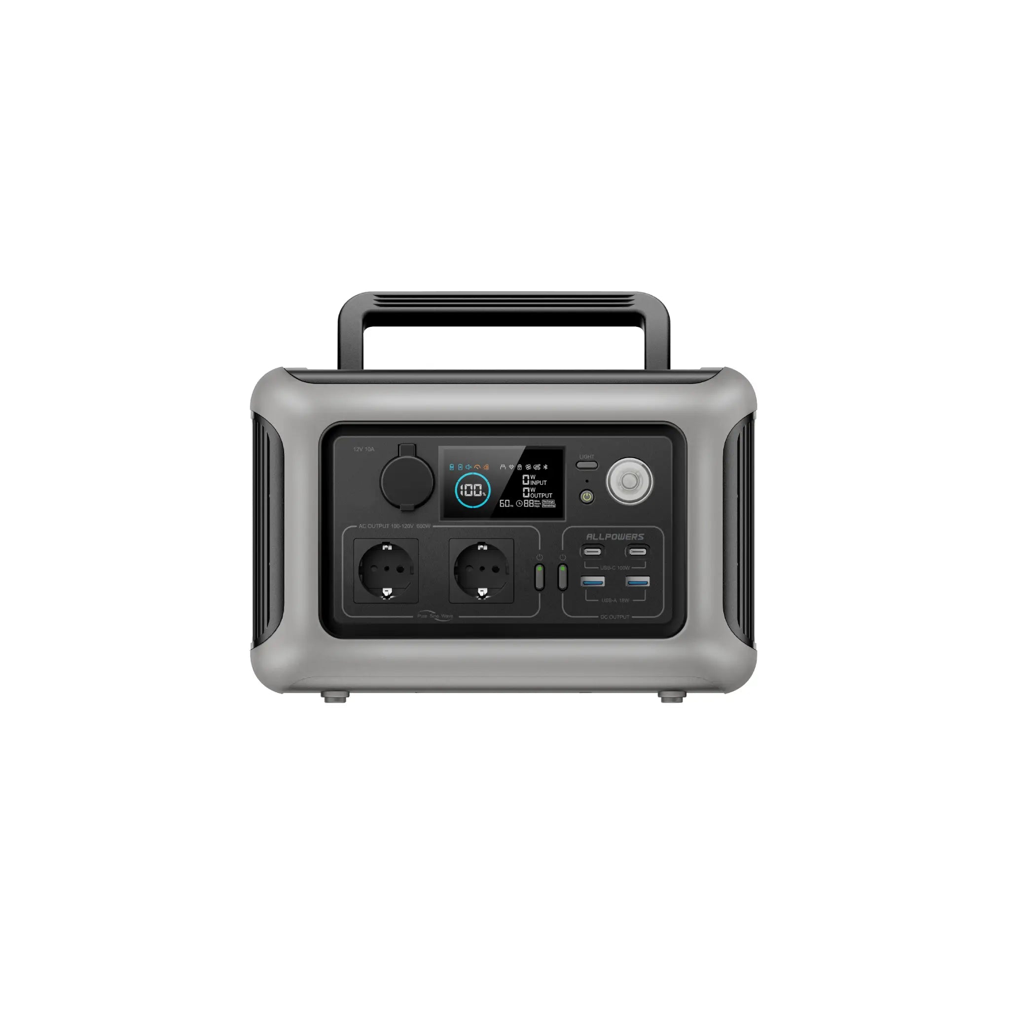ALLPOWERS R600 Station électrique portable 600W 299Wh Batterie LiFeP04