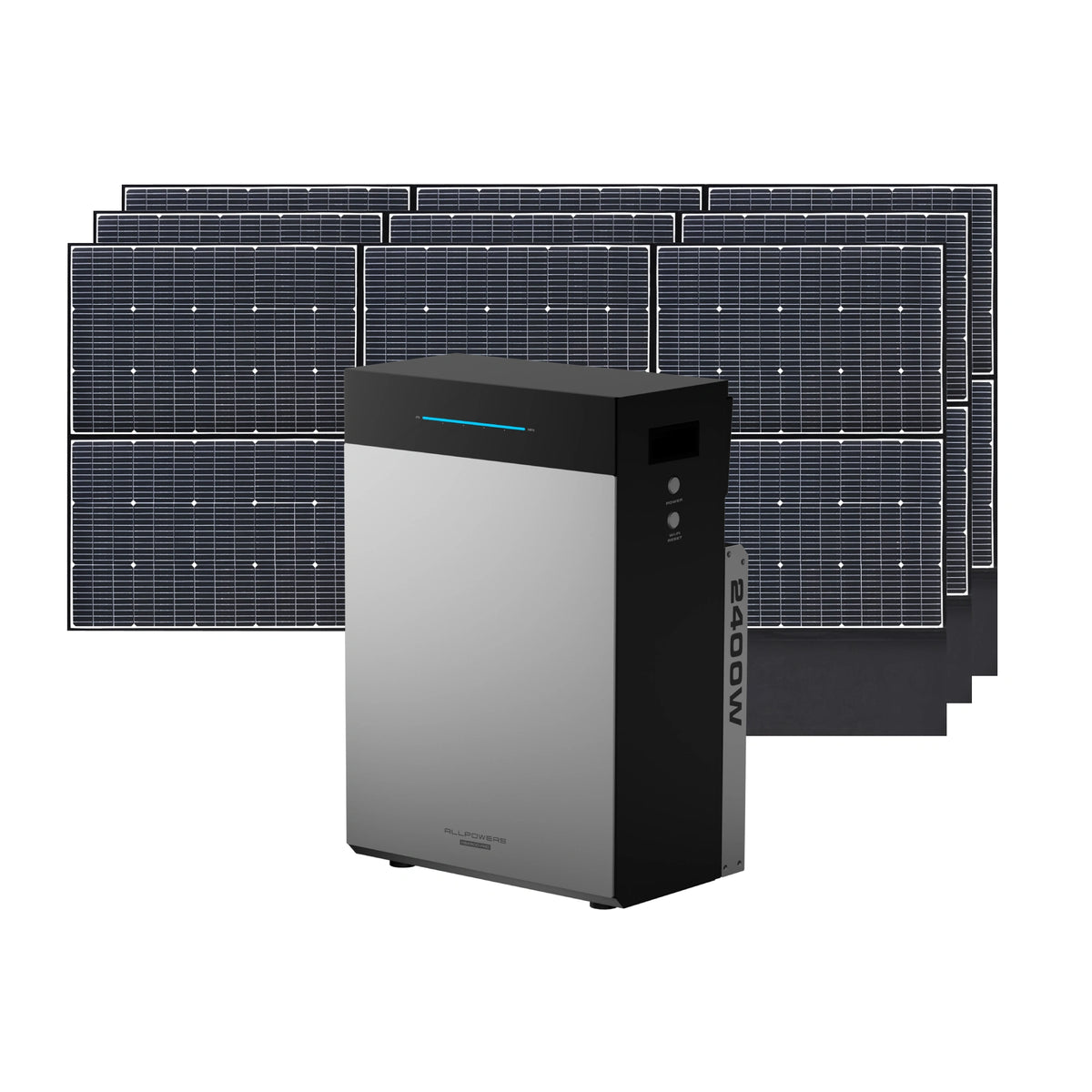 ALLPOWERS BS5000 PRO Système de Stockage Solaire Domestique Plug & Play | 2400W 5200Wh