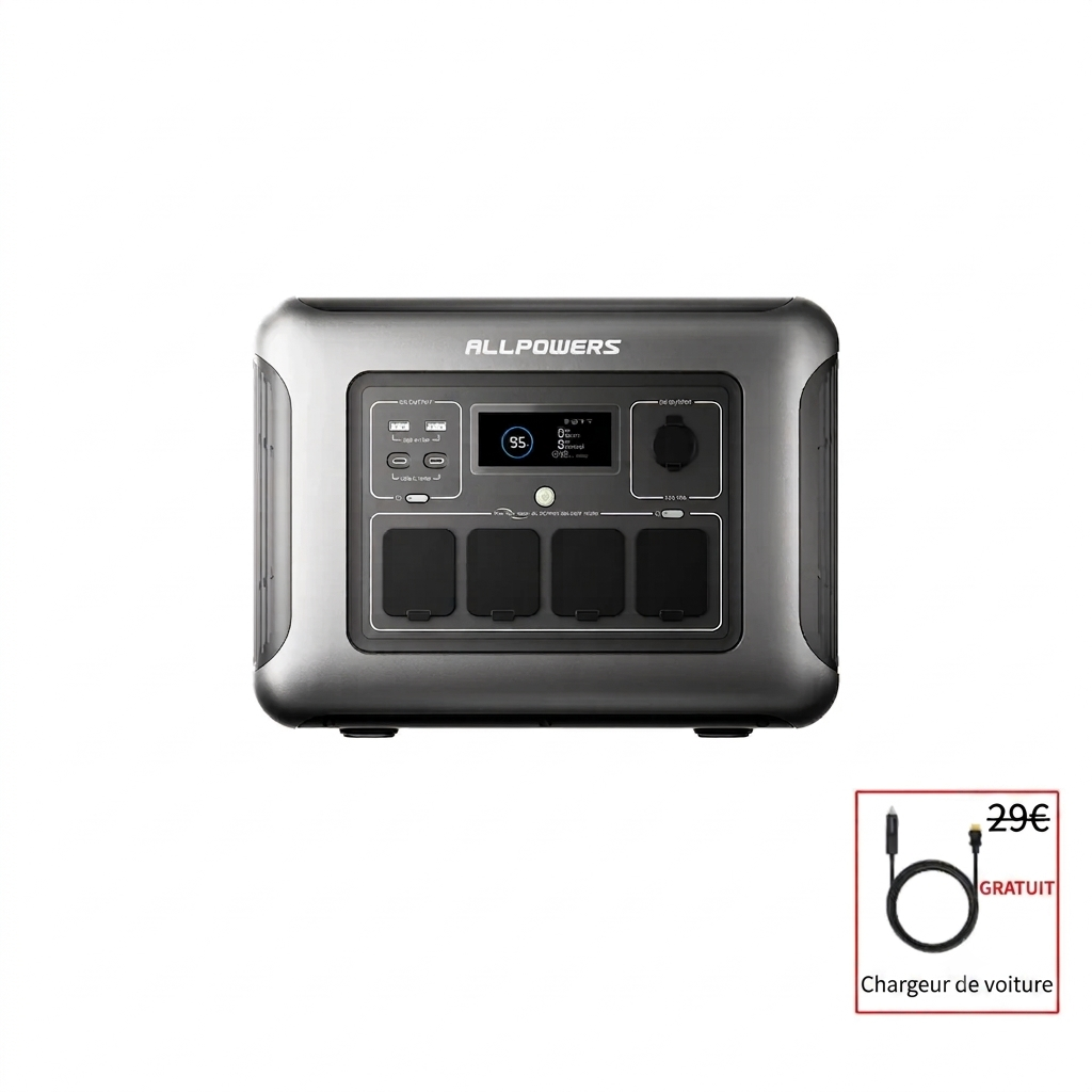 ALLPOWERS R1500 LITE Station électrique portable 1600W 1056Wh