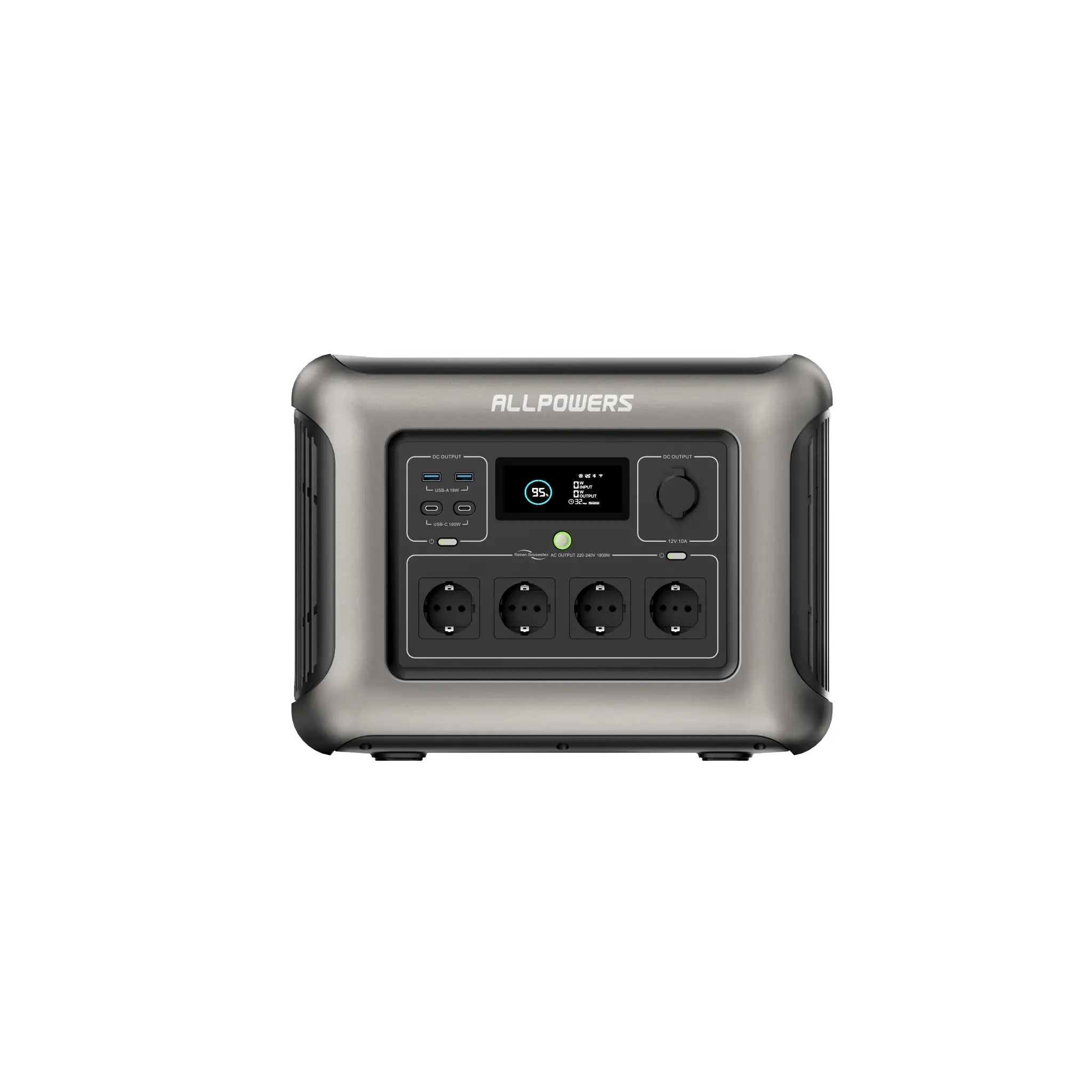 ALLPOWERS R1500 Station électrique portable 1800W 1152Wh Batterie LiFeP04