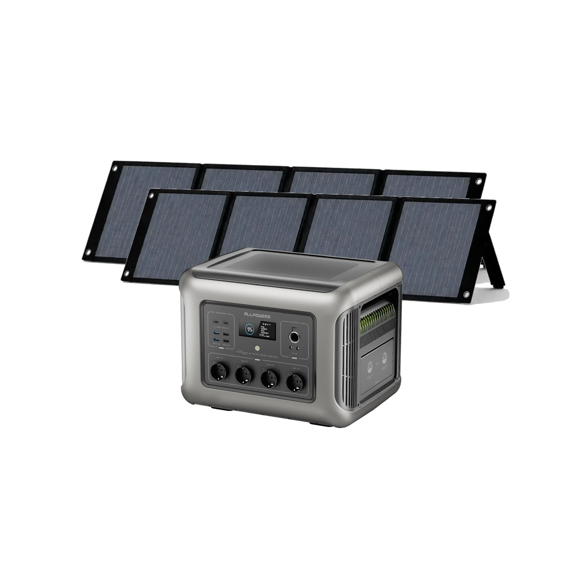 ALLPOWERS Générateur Solaire 2500W (R2500 V2 + SP035 200W Panneau Solaire)