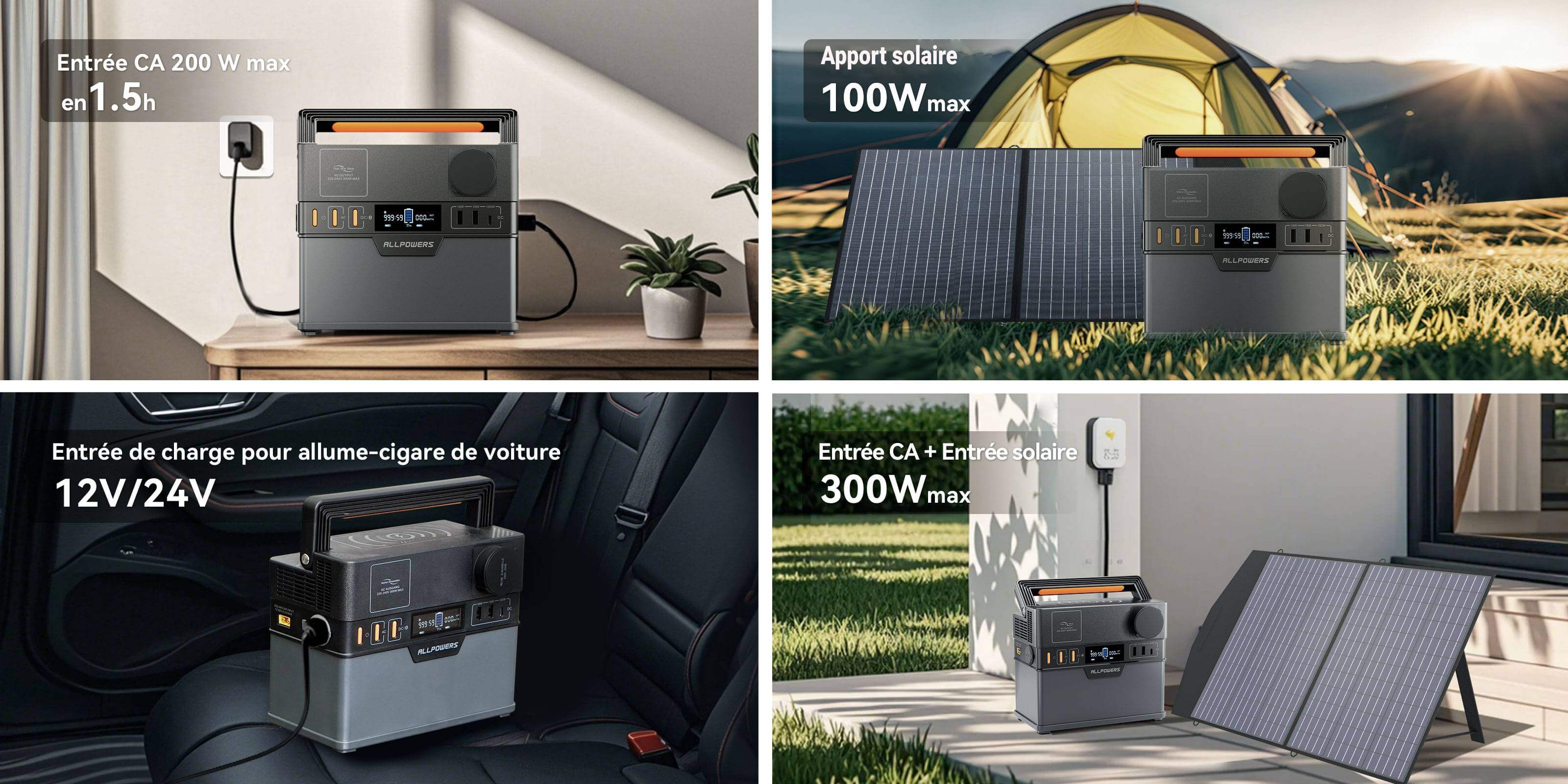 4 façons de recharger