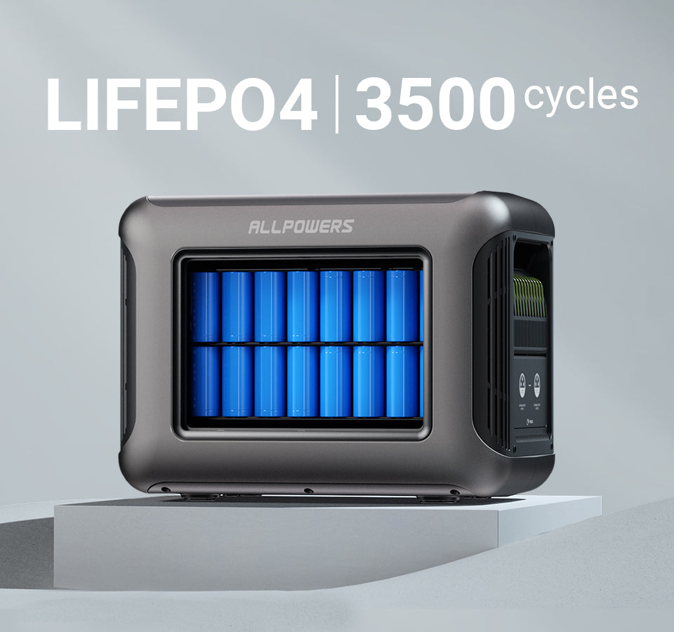 Équipé d'une batterie LiFeP04