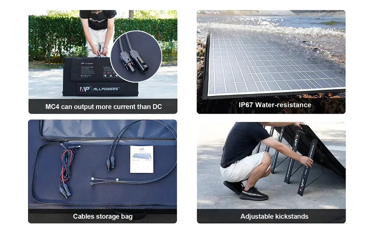 ALLPOWERS 1800W Générateur Solaire R1500 avec PV400W ALLPOWERS