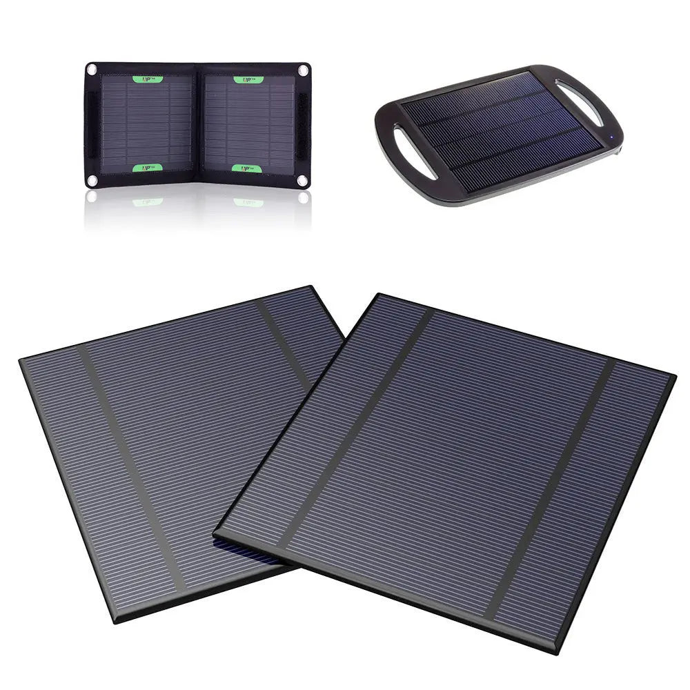 ALLPOWERS 2 pièces 2.5W 5V/500mAh Mini Kit de chargeur de panneau solaire bricolage ALLPOWERS