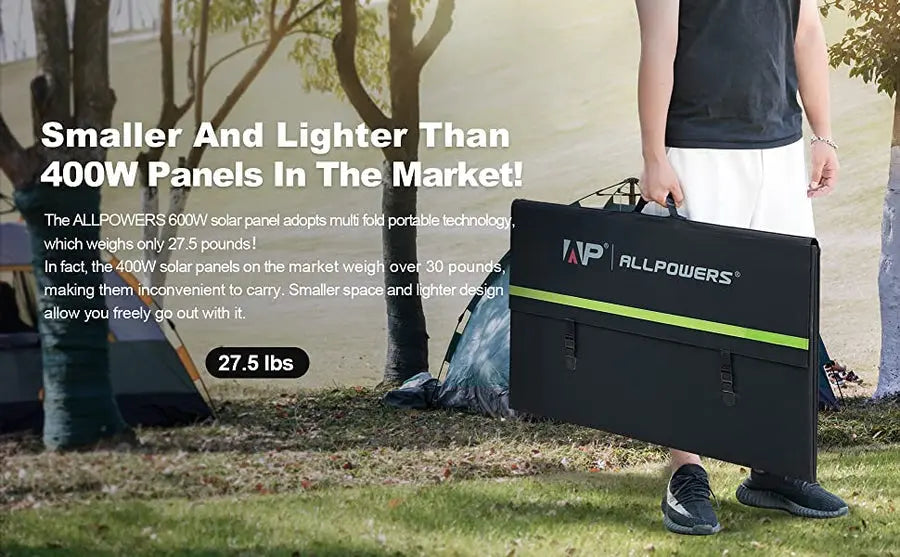 ALLPOWERS 2400W Générateur Solaire S2000 Pro avec PV600W ALLPOWERS