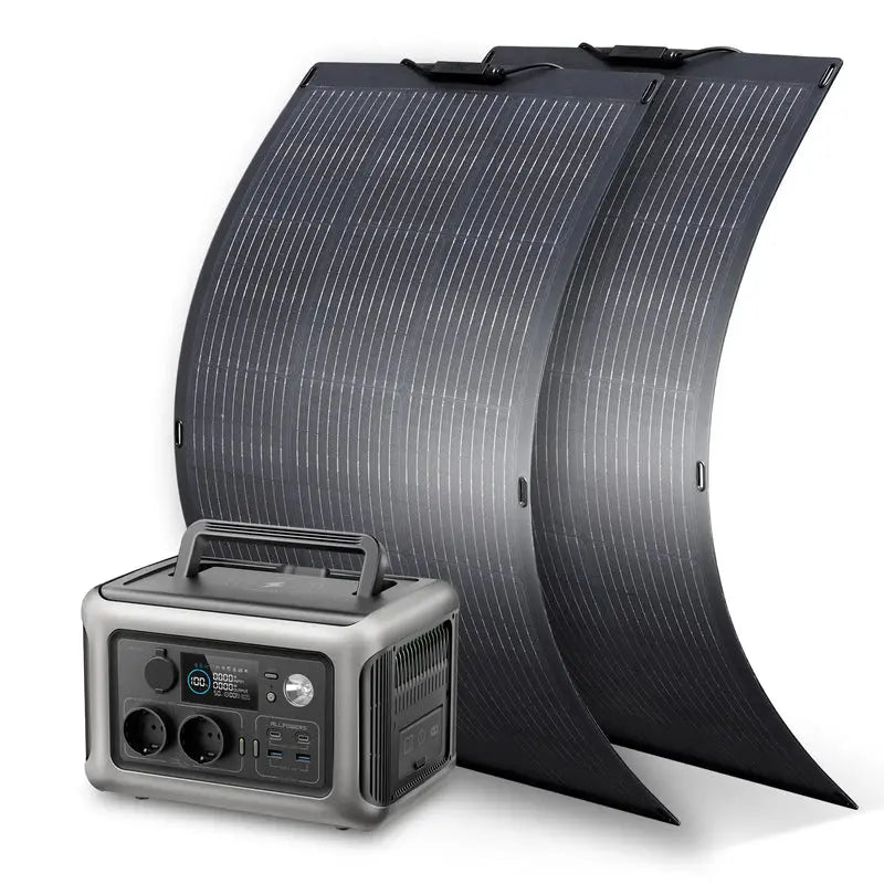 ALLPOWERS 600W Générateur Solaire R600 avec PV100W ALLPOWERS