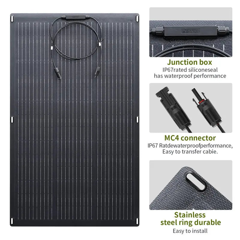 ALLPOWERS 600W Générateur Solaire R600 avec PV100W ALLPOWERS