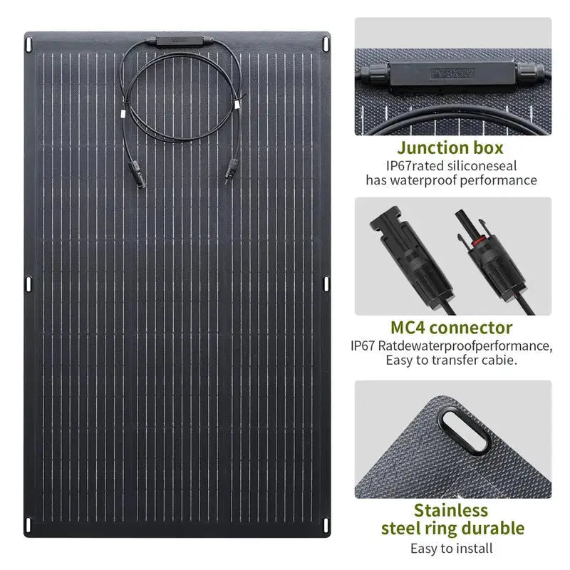ALLPOWERS 600W Générateur Solaire R600 avec PV100W ALLPOWERS