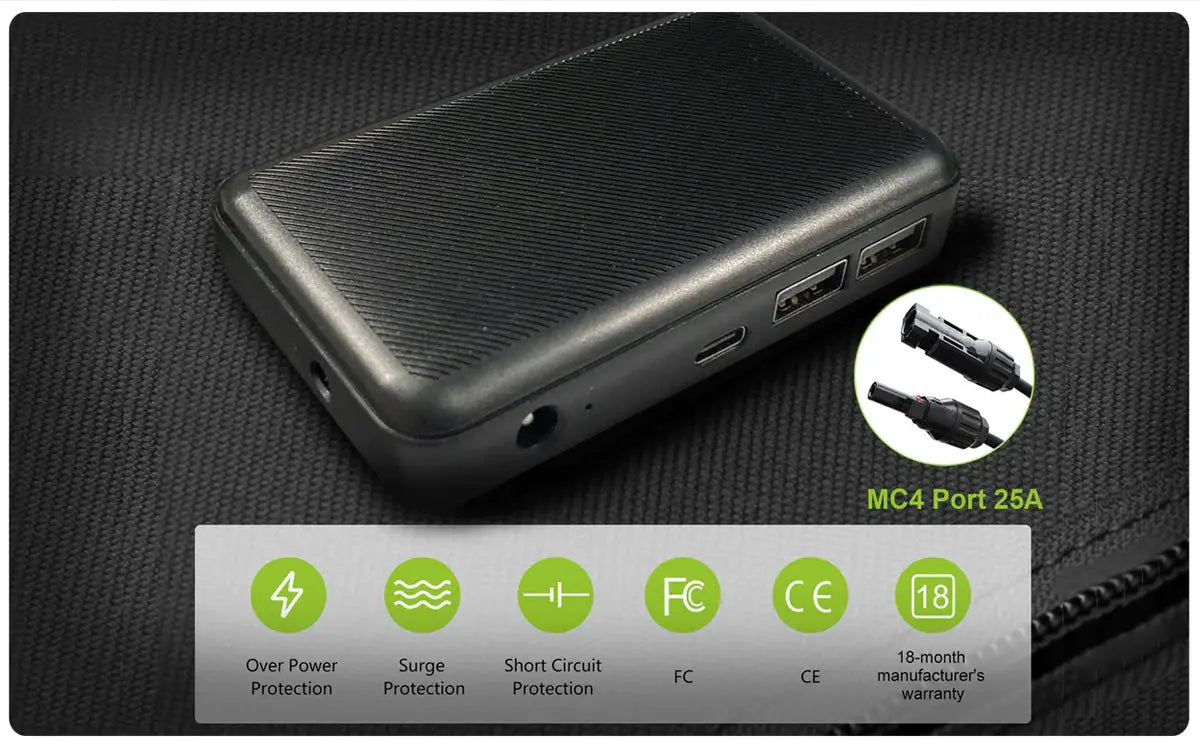 ALLPOWERS 600W Générateur Solaire R600 avec PV140W ALLPOWERS