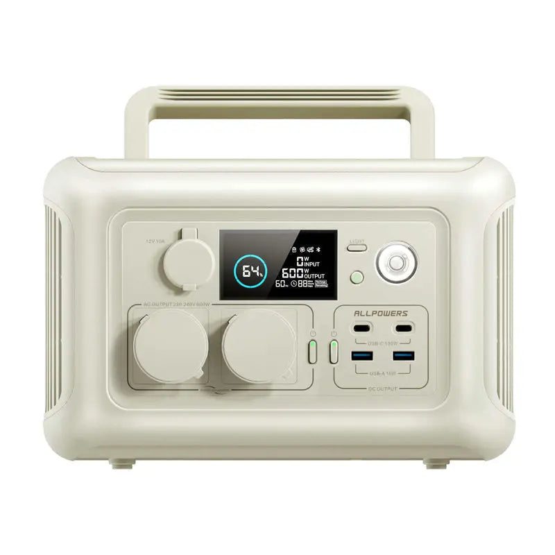 ALLPOWERS 600W Générateur Solaire R600 avec PV140W ALLPOWERS