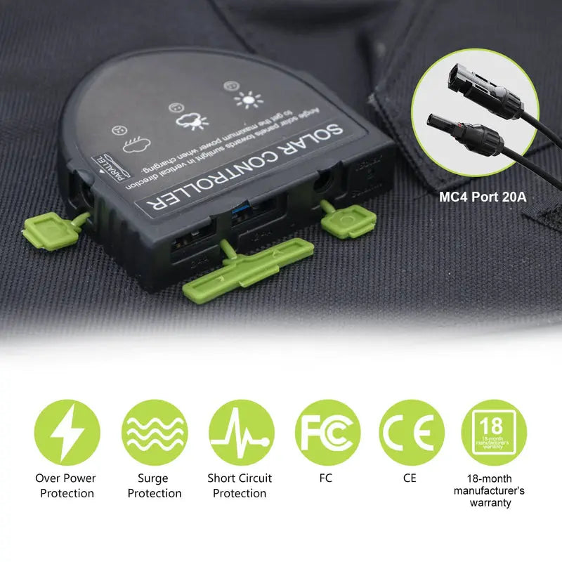 ALLPOWERS Générateur Solaire 1500W (S1500 PLUS+ SP029 Panneau Solaire 140W) ALLPOWERS