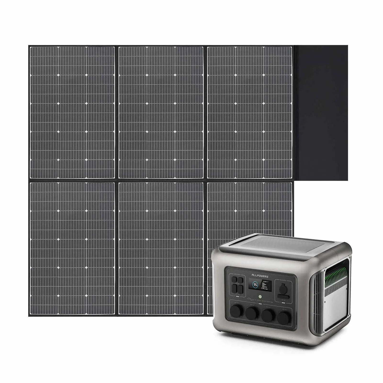 ALLPOWERS Générateur Solaire 2500W (R2500 + SP039 600W Panneau Solaire) ALLPOWERS