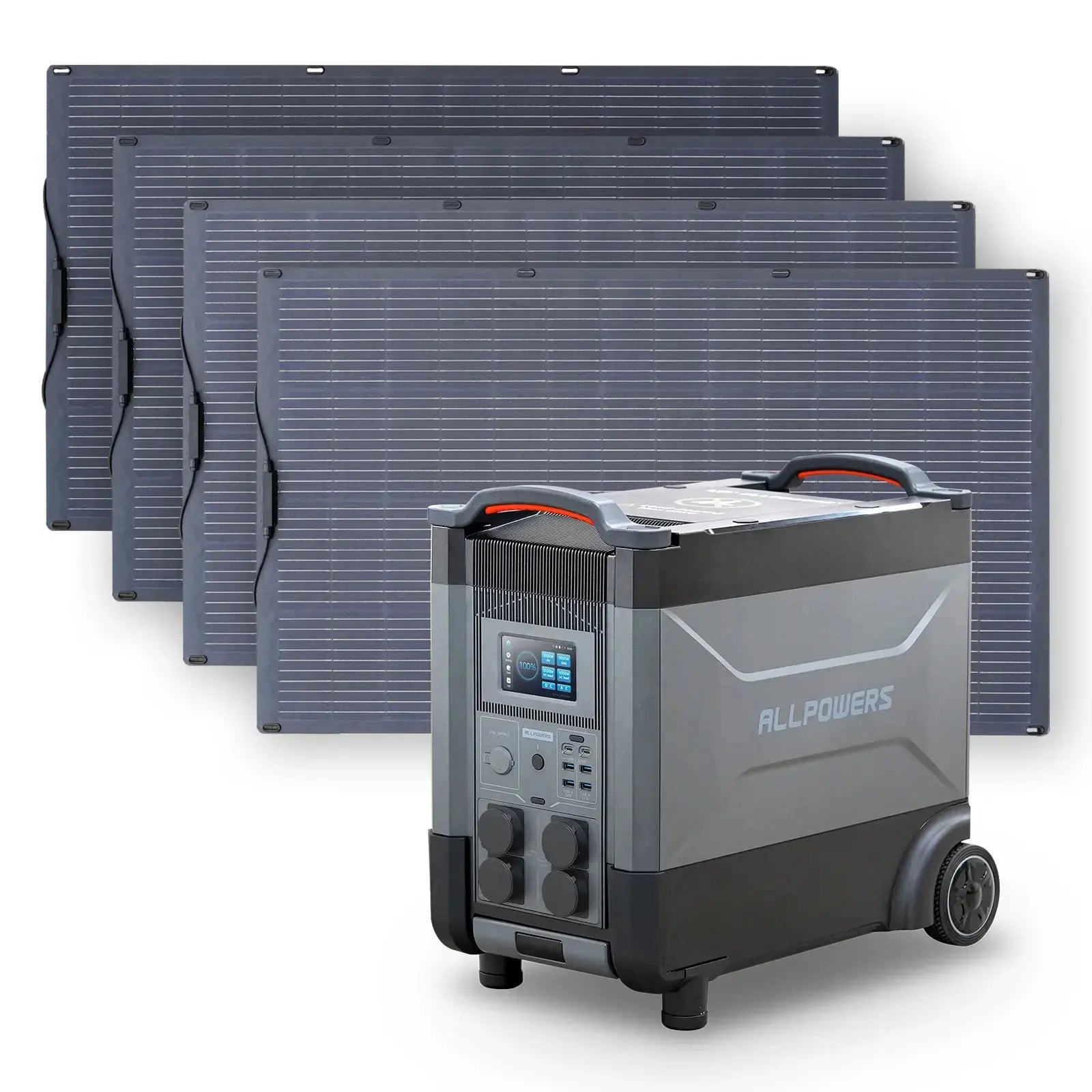 ALLPOWERS Générateur Solaire 4000W (R4000 + SF200 200W Panneau Solaire Flexible) ALLPOWERS