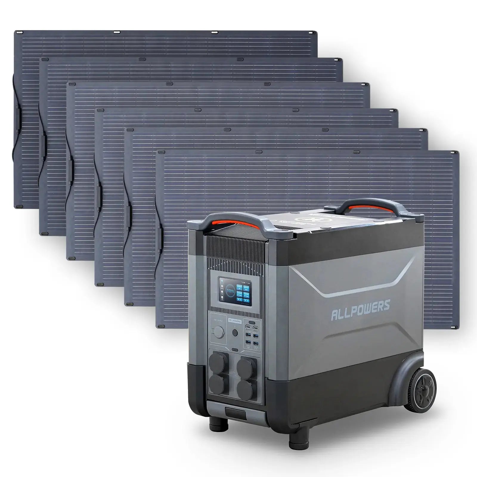 ALLPOWERS Générateur Solaire 4000W (R4000 + SF200 200W Panneau Solaire Flexible) ALLPOWERS