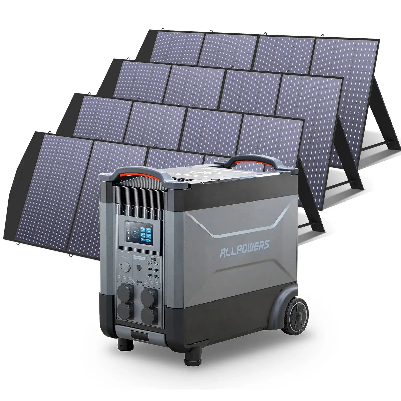 ALLPOWERS Générateur Solaire 4000W (R4000 + SP033 200W Panneau Solaire) ALLPOWERS