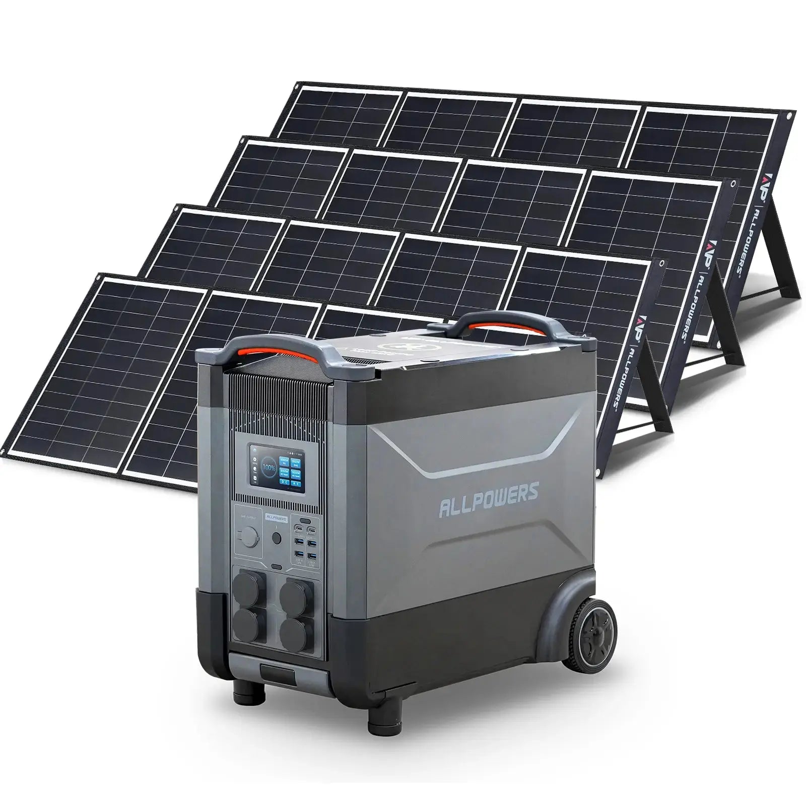 ALLPOWERS Générateur Solaire 4000W (R4000 + SP035 200W Panneau Solaire) ALLPOWERS
