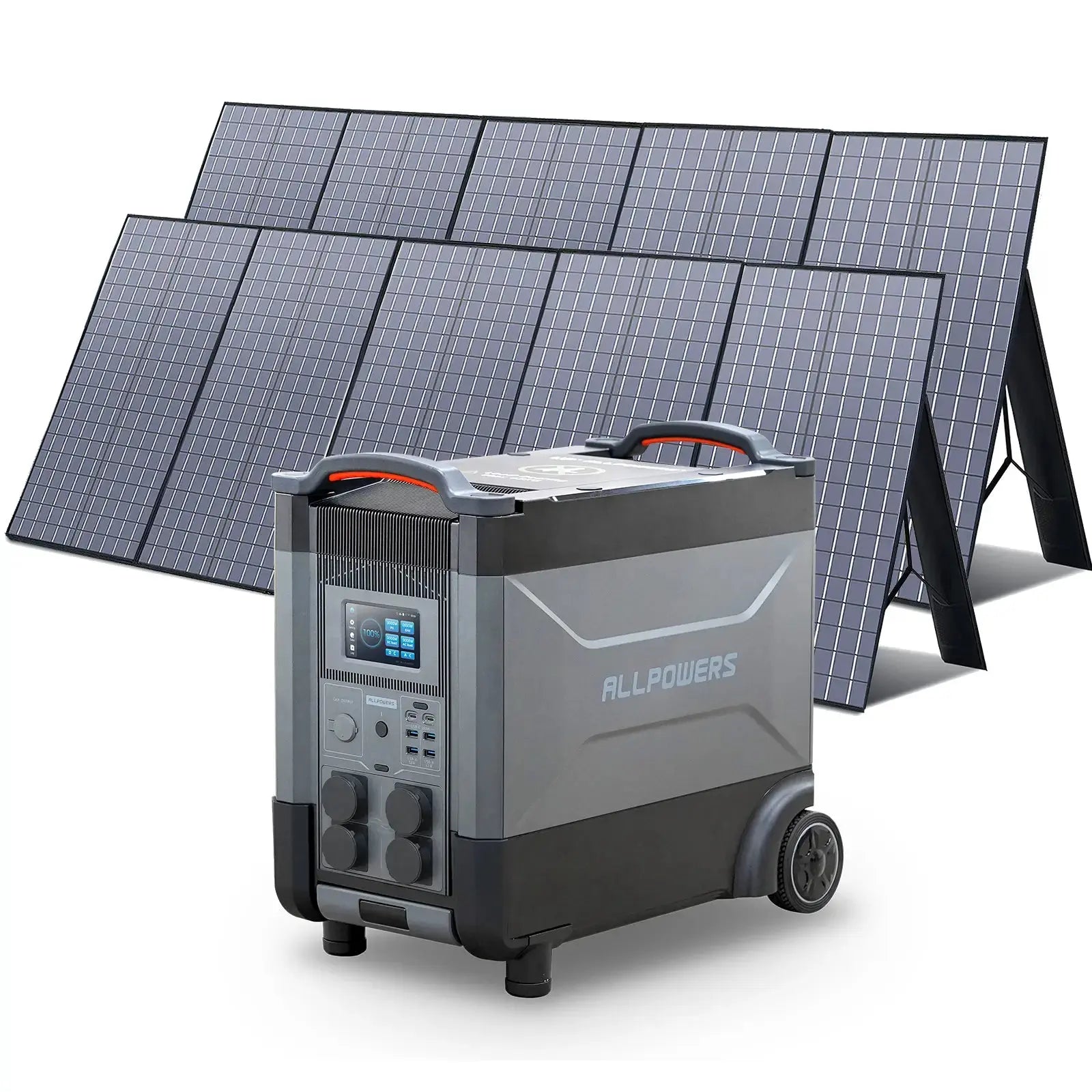 ALLPOWERS Générateur Solaire 4000W (R4000 + SP037 400W Panneau Solaire) ALLPOWERS