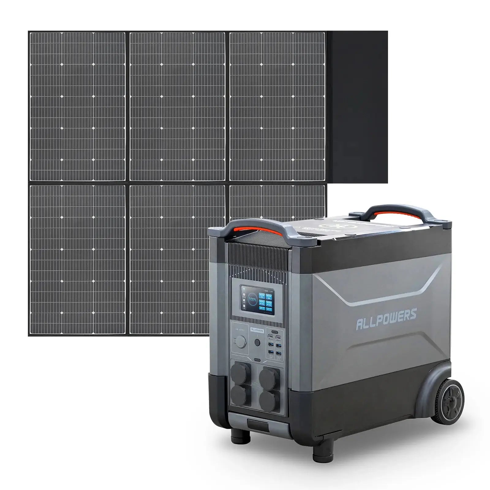 ALLPOWERS Générateur Solaire 4000W (R4000 + SP039 Panneau Solaire 600W) ALLPOWERS
