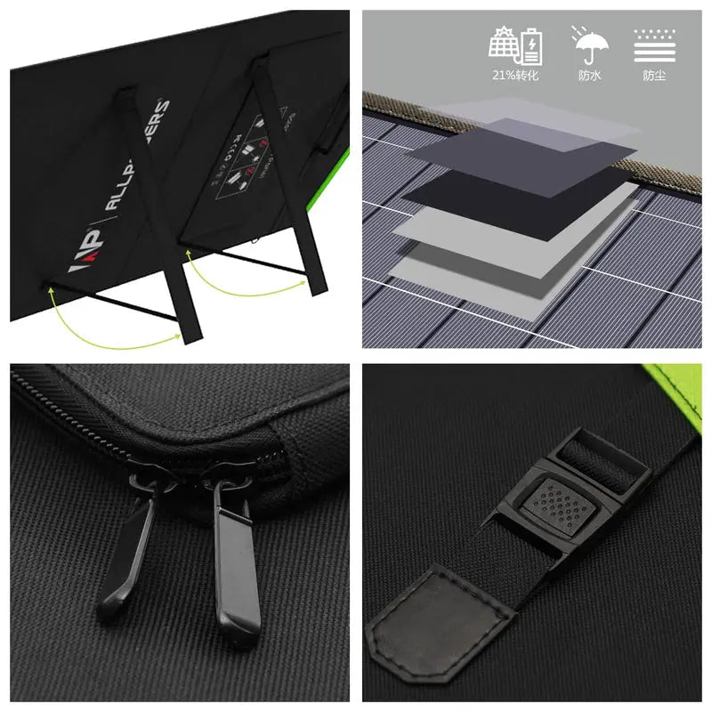 ALLPOWERS Générateur Solaire 700W (S700 + SP027 100W Panneau Solaire) ALLPOWERS