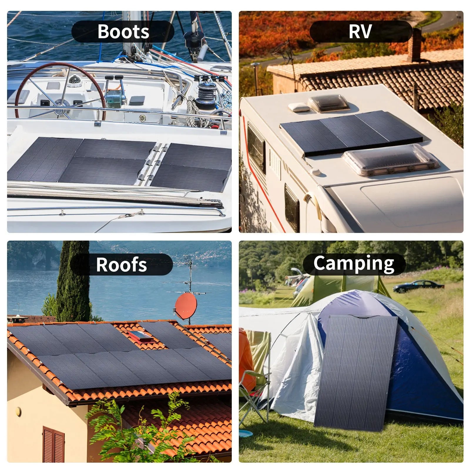 ALLPOWERS SF200 Panneau Solaire Flexible 200W ALLPOWERS