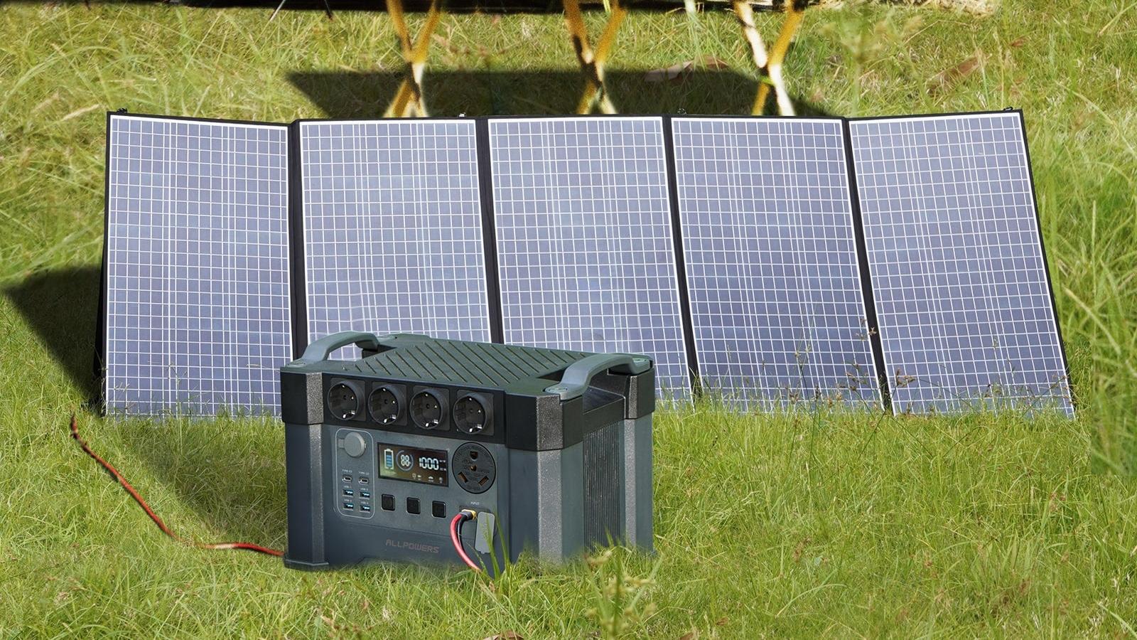 Que Peut-on alimenter avec un panneau solaire 100W