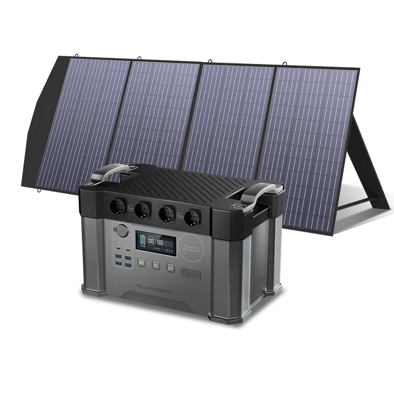 ALLPOWERS 2400W Générateur Solaire S2000 Pro avec PV 200W