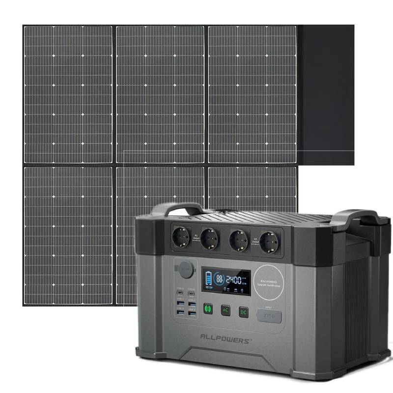 ALLPOWERS 2400W Générateur Solaire S2000 Pro avec PV600W